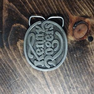Vintage Kenny Rogers belt buckle